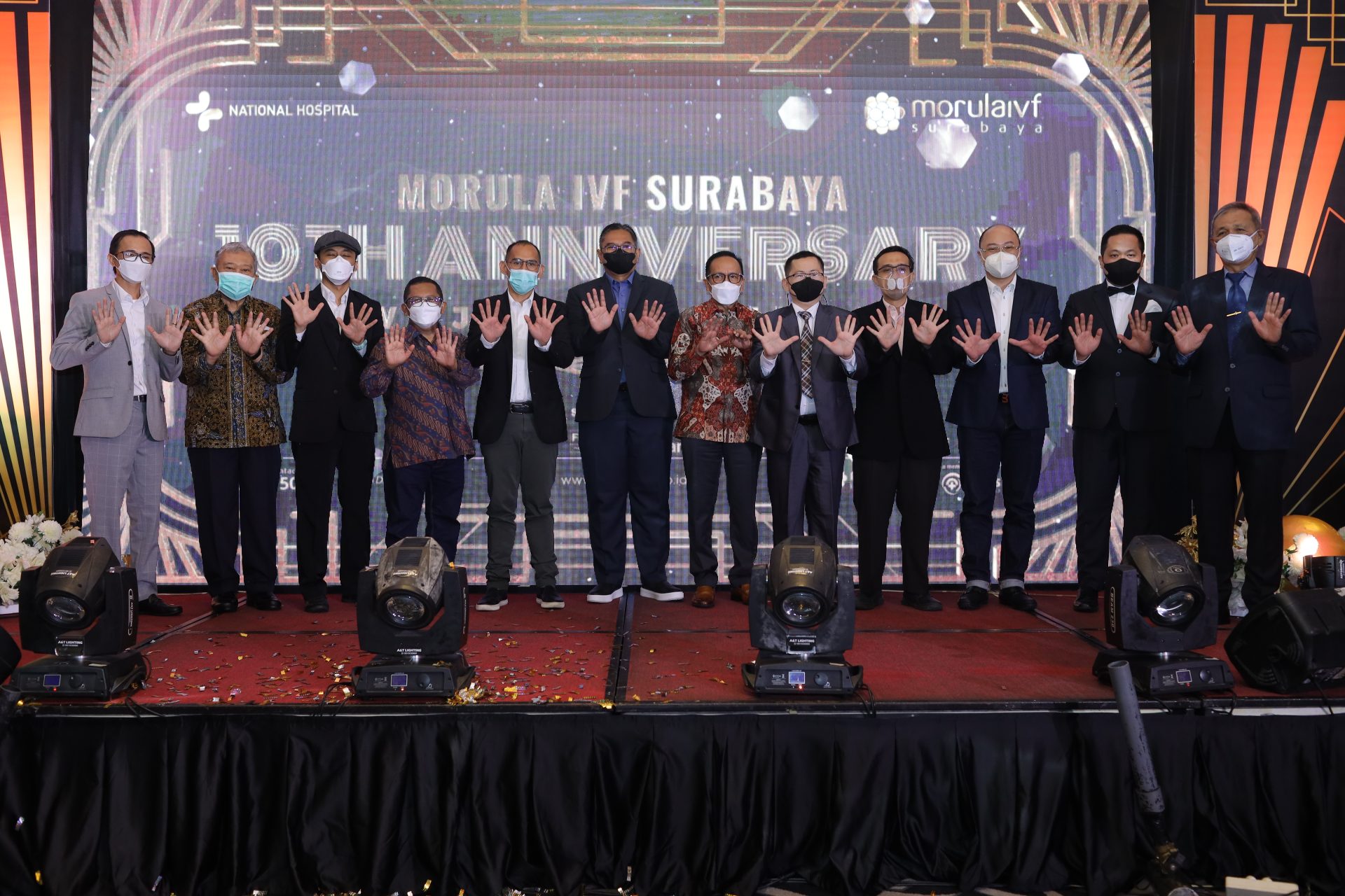 Selebrasi 1 Dekade Morula IVF Surabaya, Konsisten Beri Pelayanan Prima untuk Para Pejuang Buah Hati