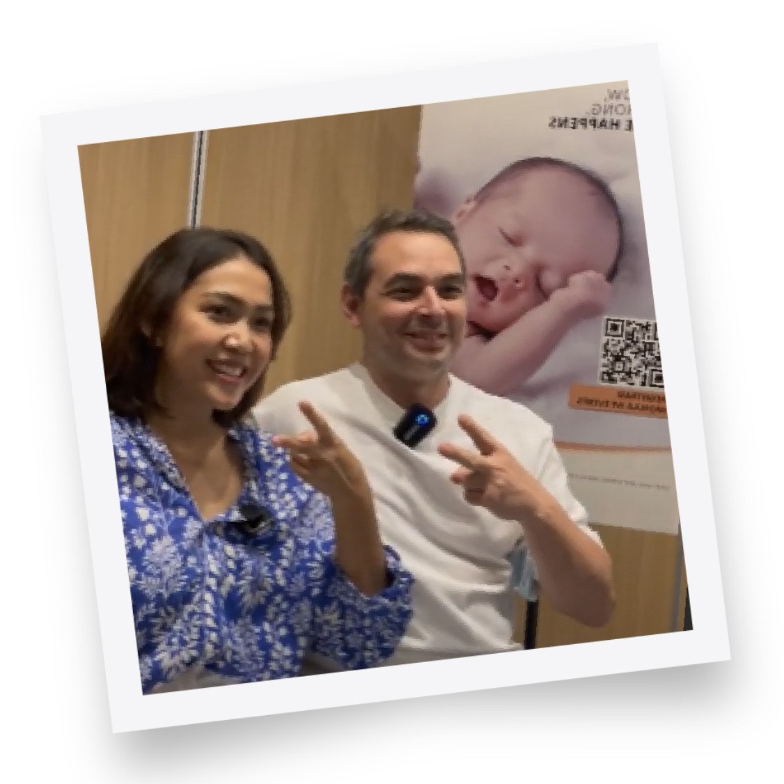 "The first attempt was successful, so we are really grateful to Morula because it really worked well" <br> Mom Atid & Dad Marco