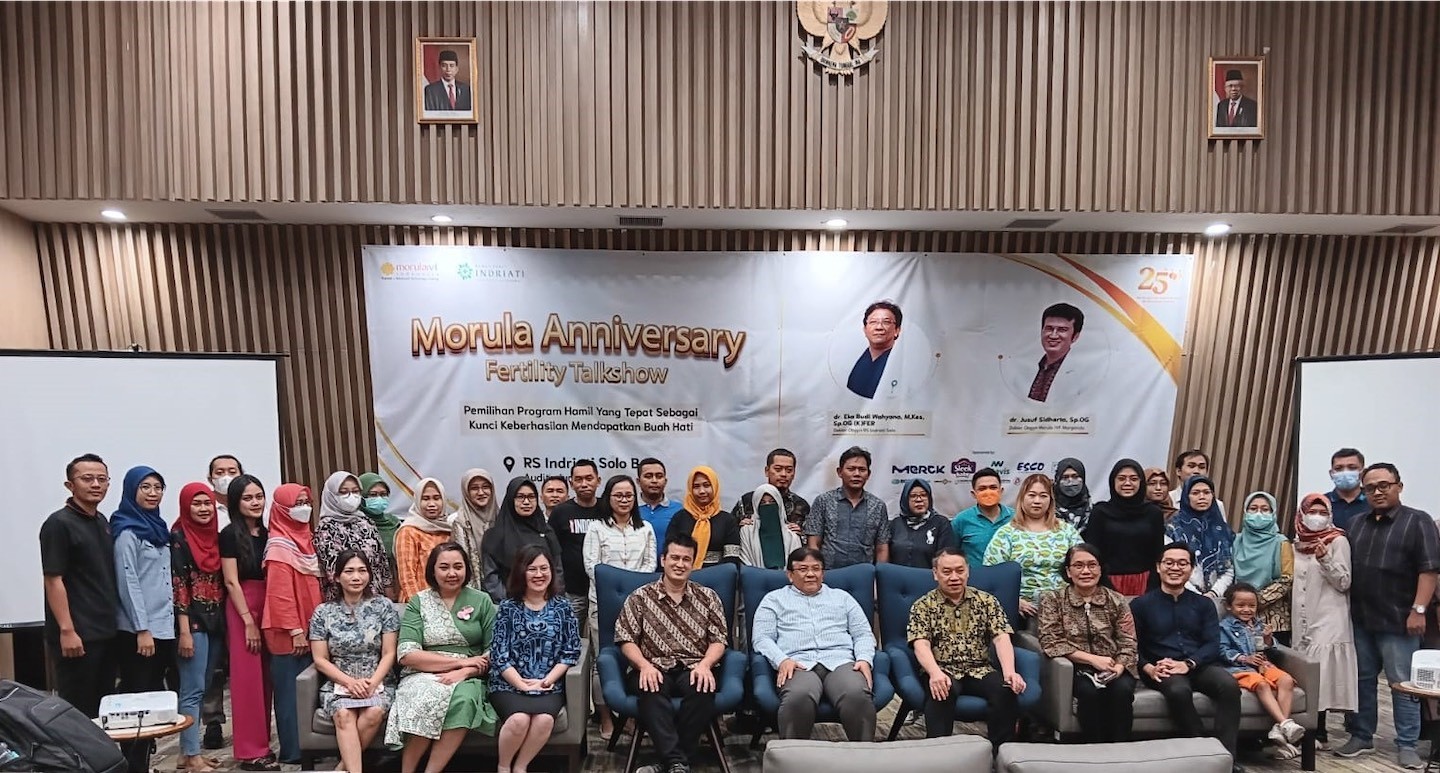 Morula IVF Indonesia Gandeng RS Indriati Solo Baru Hadirkan Layanan Program Bayi Tabung dengan Women Specialist Care Center dalam Rangkaian HUT ke-25