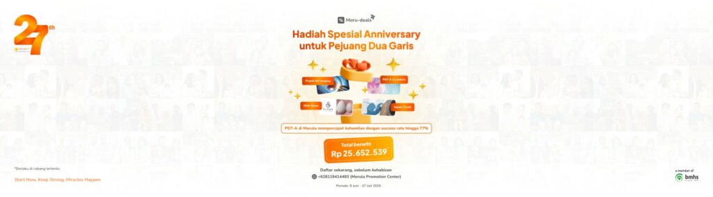 Promo Spesial Anniversary untuk Pejuang Dua Garis