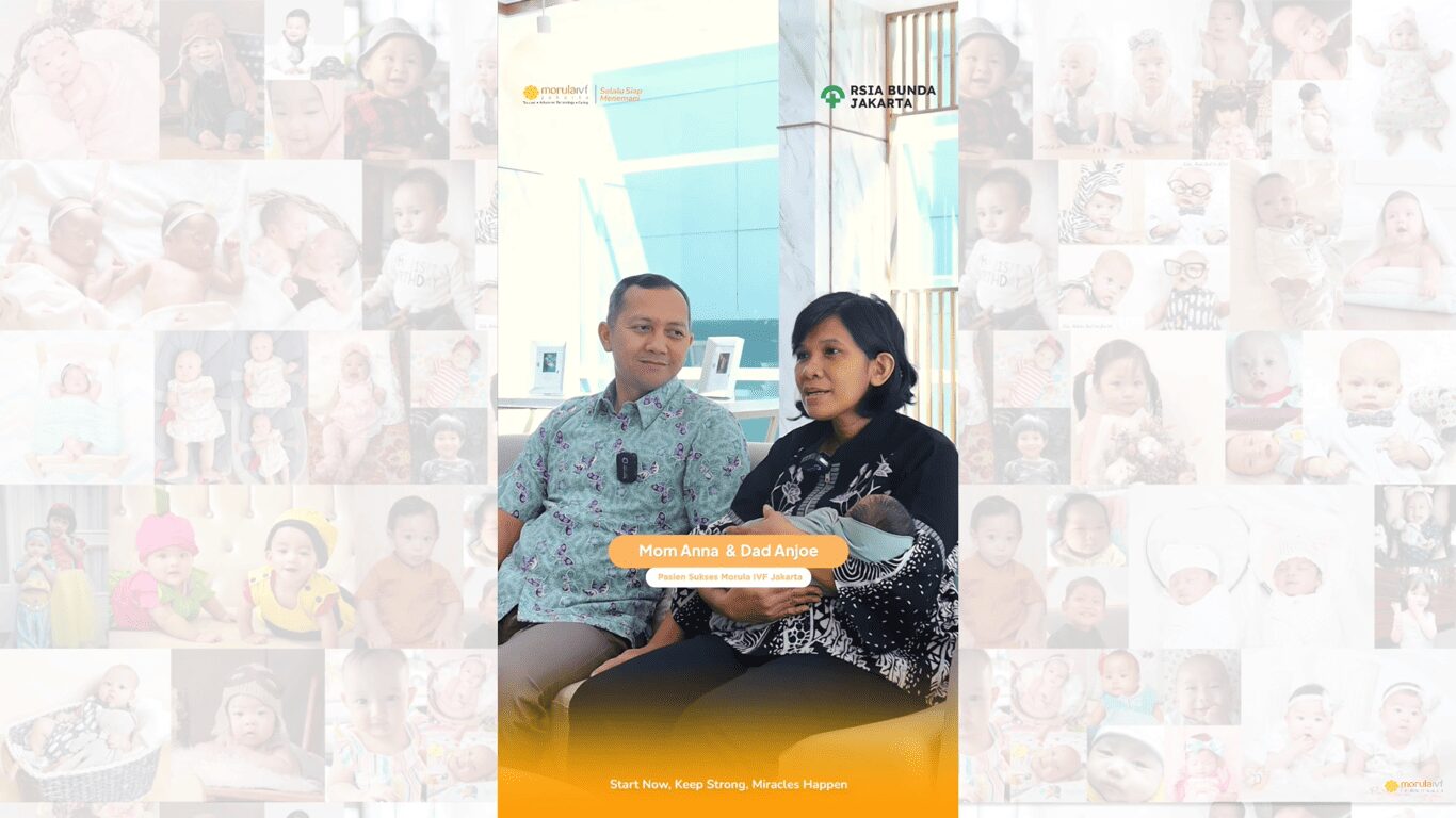 Penantian 16 Tahun : Rahasia “Pasrah dan Totalitas” Mom Anna & Dad Anjoe Menjemput Buah Hati